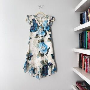 Anna Sui floral mini dress size 2